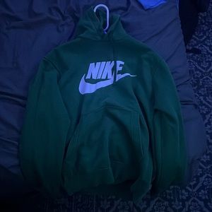 Green Nike Hoodie